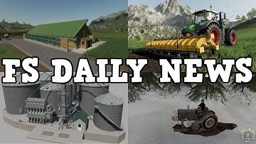 MELLENNIAL FARMER MAP, OLD TRACTOR PACK, PLUS MODS IN TESTING | FS DAILY NEWS | Farming Simulator 19