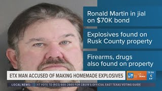 Tatum man accused of crafting homemade explosives