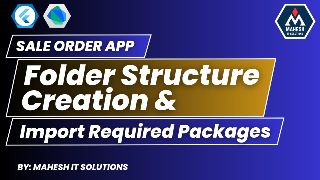 Mastering Flutter: Creating a Folder Structure & Importing Packages ...