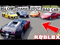 Mean Greenville Super Car Gang Say My Bugatti Sucks! Then This Happened.. (Roblox)