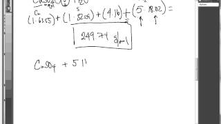 Hydrates and hydrate calculations