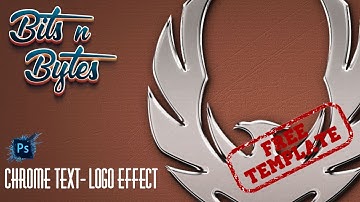 PHOTOSHOP TUTORIAL //: CHROME TEXT/LOGO EFFECT BY: BITS N