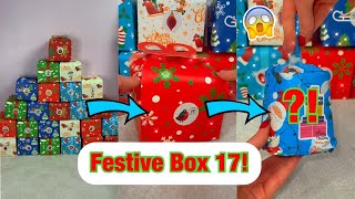 [ASMR] Mystery Christmas Advent Calendar, BOX 17!🤫 #Shorts screenshot 2