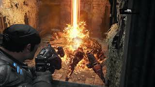 Gears of War Ultimate Edition, FIGHT Sequence, ACT 1 - ASHES, HAMMER 4k uhd