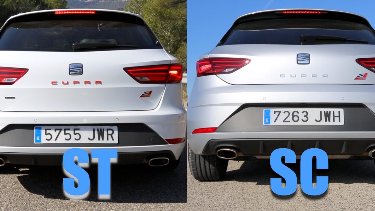 Seat Leon Cupra 300 St Vs Sc Sound 60fps Automanntalks Youtube