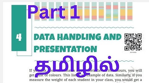 class 6 maths chapter 4 data handling and presentation || part 1 #kvs#ncert#cbse