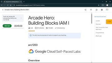 Arcade Hero: Building Blocks IAM I | #qwiklabs | #arc1203