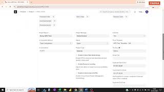 Module 1 -: Creation of the Project in ERPNext