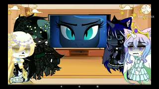 || ✨Dreamtale brothers and Celestia and Luna reacts to eachother ✨||