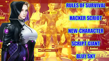 Rules of survival New Character Script Blue Sky Safe 100% Ros version 1.34-101{Ep22}