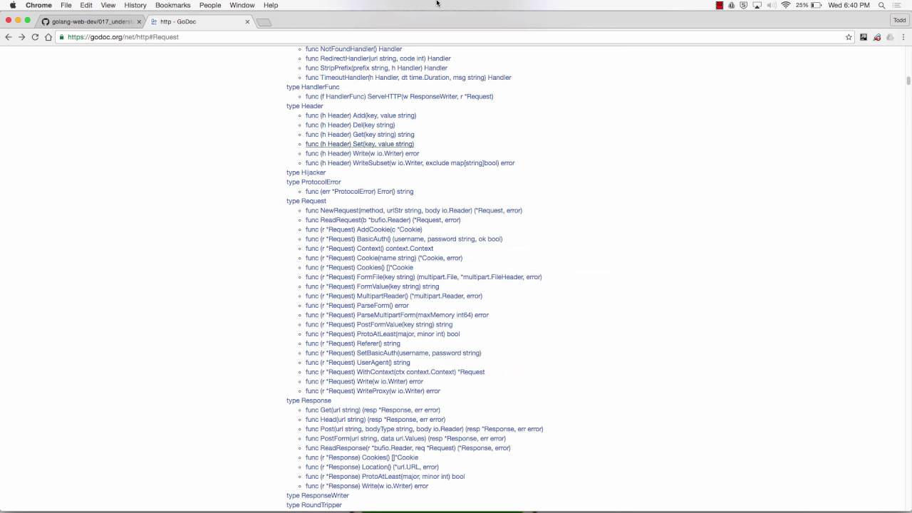Golang Net HTTP - Hands On