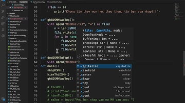Chữa bài tập về hướng đối tượng (OOP) trong Python: Bài toán quản lý môn học (Phần 2)