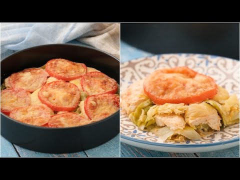 Video: Torta Con Cavolo E Pollo