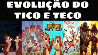 EVOLUÇÃO DE TICO E TECO(1943-2022)