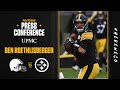 Postgame Press Conference (Week 6 vs Cleveland Browns): Ben Roethlisberger