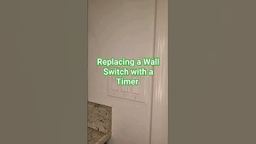 Replacing a Wall Switch with a Timer #diy #home #tipsandtricks #howto