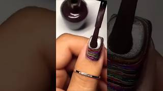 This took me 5 hours:100 layers of nail polish challenge 🤯#youtubeshorts #shorts #nailart #viral