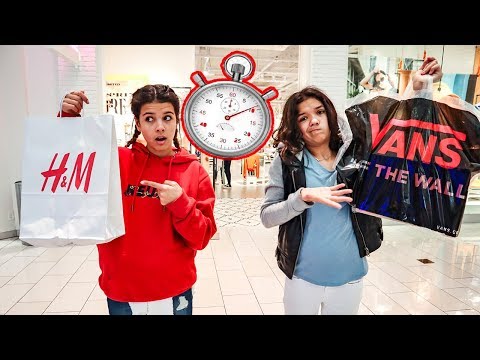 Who can buy the MOST CLOTHES in 15 minutes?!