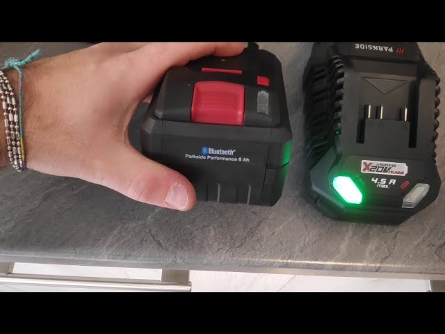 Parkside Performance Smart Battery PAPS 208 A1 20V 8Ah REVIEW 