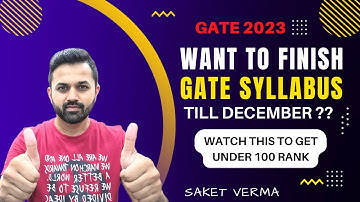 180 Days *ideal* Preparation Strategy for GATE | Time management to Crack GATE 2023 (ALL Branches)