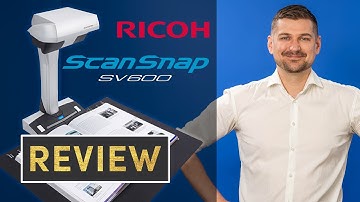 World’s Most Versatile Scanner! 🔥📖 Ricoh ScanSnap SV600 Review & Demo