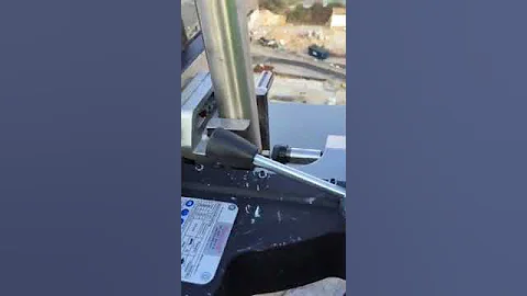 Flowdrill on construction site - Flow drill