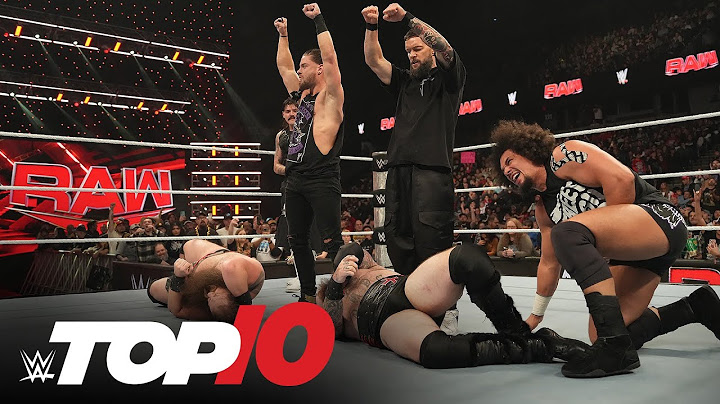 Top 10 Monday Night Raw moments: WWE Top 10, Nov. 18, 2024