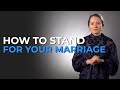 Standing For Your Marriage Alone