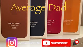IPHONE 12 PRO MAX - CALIFORNIA POPPY LEATHER CASE UNBOXING & REVIEW