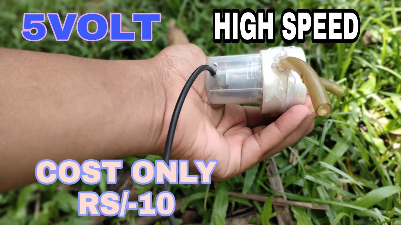 How to Make Water Pump from Motor at Home New idea YouTube