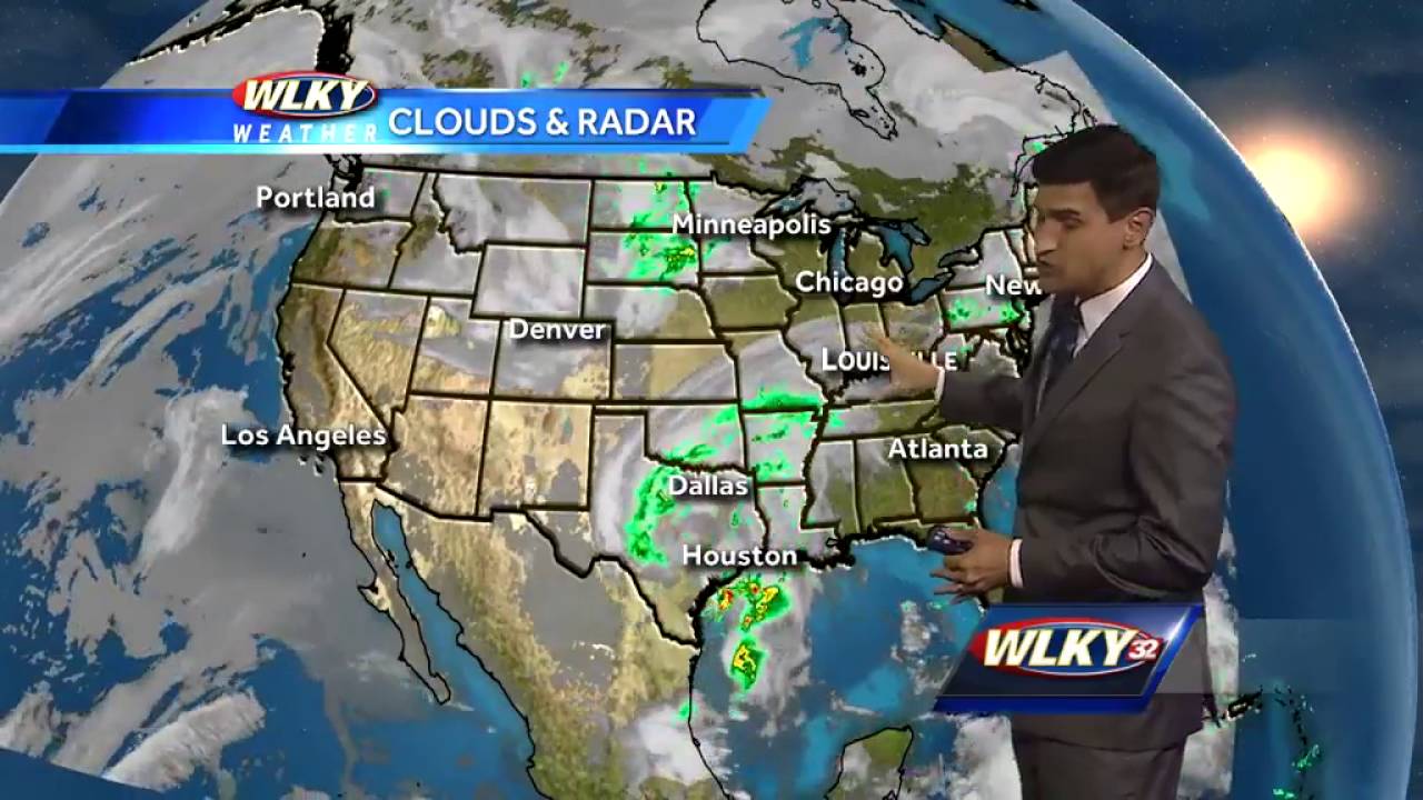 Rain chances picking up for the weekend - YouTube
