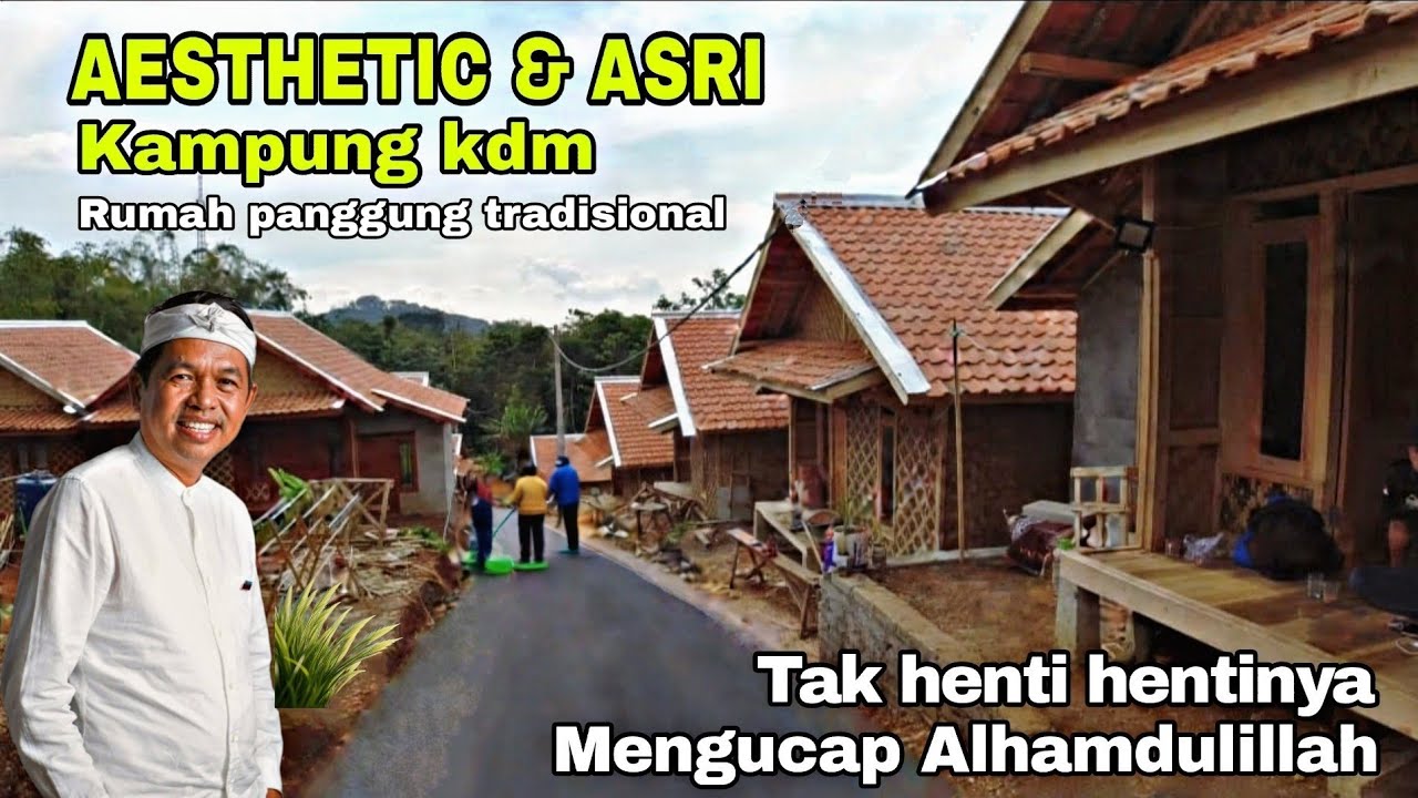VIRAL KAMPUNG KDM SUKABUMI | WARGA YG SUDAH MENEMPATI RUMAH BANTUAN KDM MERASA BAHAGIA 