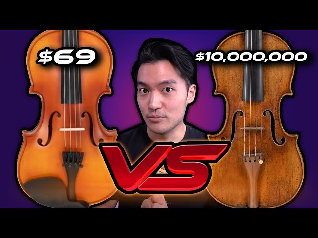 $69 vs $10,000,000 Stradivarius Violin - Ray Chen class=