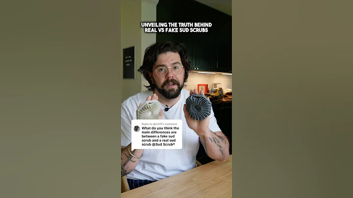 Which body scrubber would you choose? 🤔 #sudscrub  #antimicrobial #bodyscrubber #realvsfake