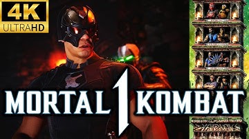 MK1 *DARK PEACEMAKER* KLASSIC TOWER GAMEPLAY!! (CYRAX AS KAMEO) 4K 60 FPS (MORTAL KOMBAT 1) MK12