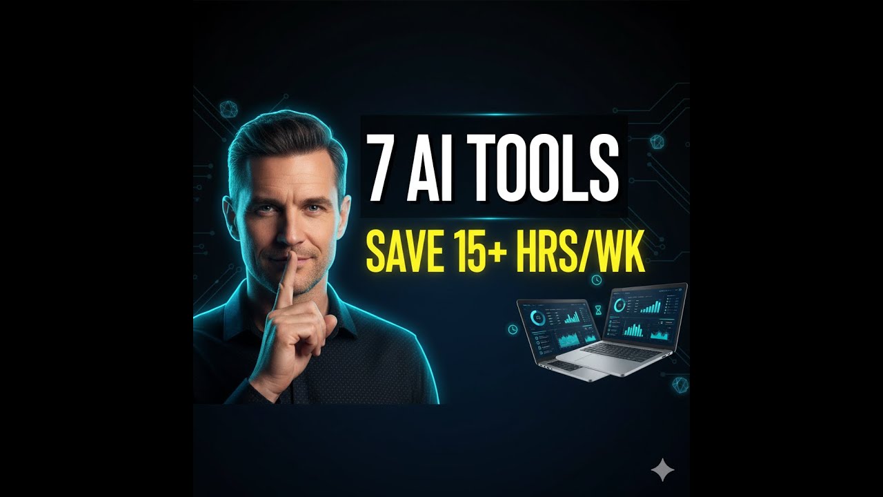 "7 Hidden AI Tools That Save Me 15+ Hours Weekly (Before They Go Mainstream)"