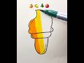 🍊🍋🌲🍎satisfying creative drawing #art  #satisfyingvideo #satisfying #video #viral #creative #shorts