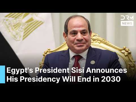 Egypt's President Sisi Announces His Presidency Will End in 2030 During Military Ceremony | AC1B