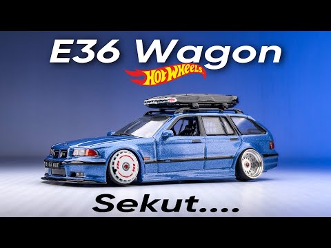 BMW E36 Wagon Convert Hot Wheels Custom Sekut Gofar Hilman at AutoKultur.id by EuroRetroEnthusiasts