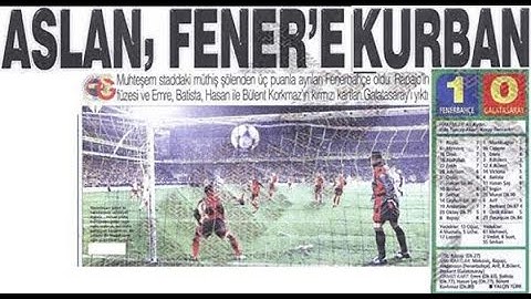 16.02.2002 I FENERBAHÇE 1-0 GALATASARAY (MAÇ ÖZETİ)