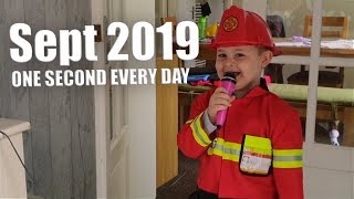 One Second Every Day (1SE) September 2019