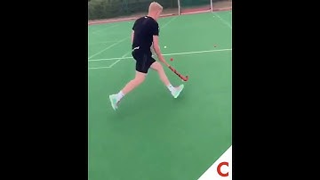challenging himself with Elimination Moves Field hockey Tutorial