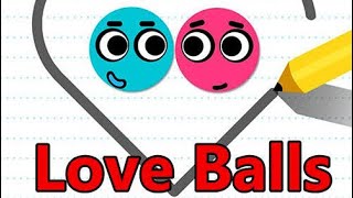 Love Balls Gameplay Trailer (iOS & Android) | Level 1-63 Walkthrough screenshot 1