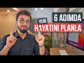 6 Adımda Yeni Hayatını Planla - Hepsini Bu Videoda Denedim!