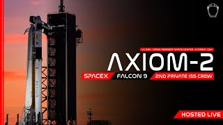 REPLAY! SpaceX AX-2 Launch