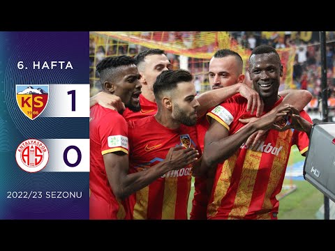 Yukatel Kayserispor (1-0) Fraport TAV Antalyaspor | 6. Hafta - 2022/23