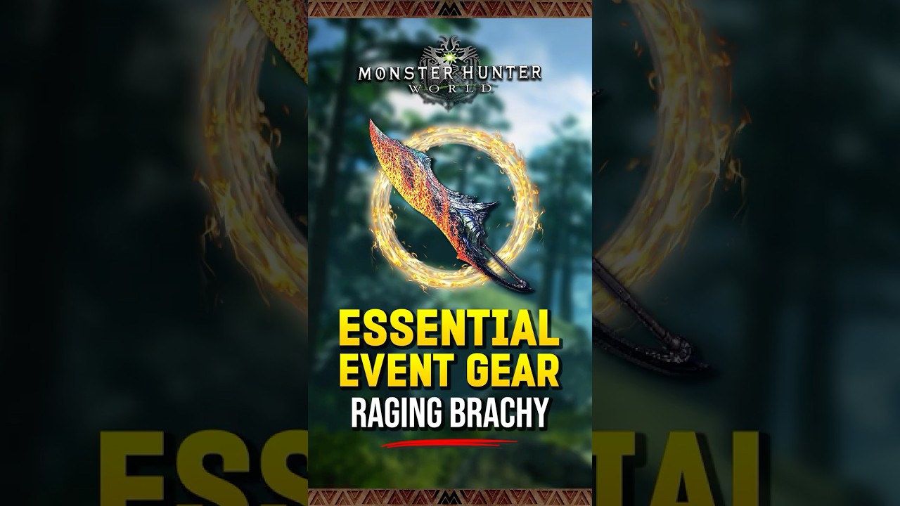 12. Raging Brachydios Weapons & Armor - Essential Gear Events in Monster Hunter World 