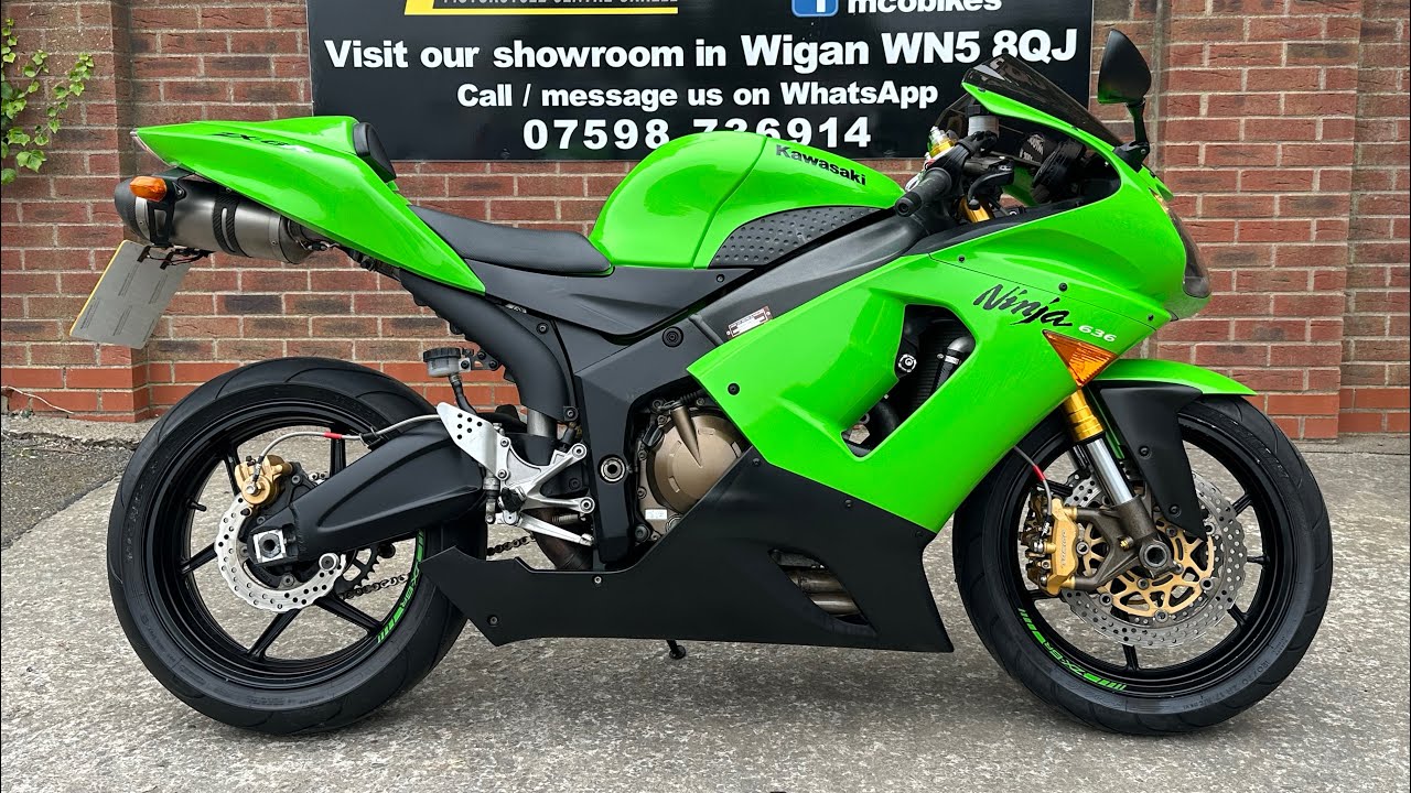 Kawasaki ZX636C @mcobikes - YouTube