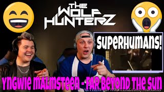 Yngwie Malmsteen - Far Beyond the Sun LIVE | THE WOLF HUNTERZ Jon and Travis Reaction