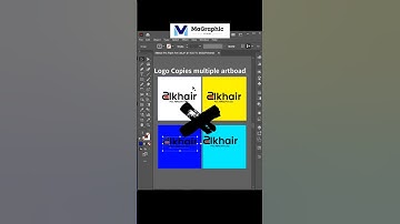 Illustrator Tutorial: Logo Copying on Multiple Artboards #illustrator #tips #tricks #tipsandtricks